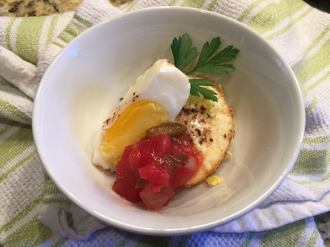 Brilliant Weekday Egg with Salsa