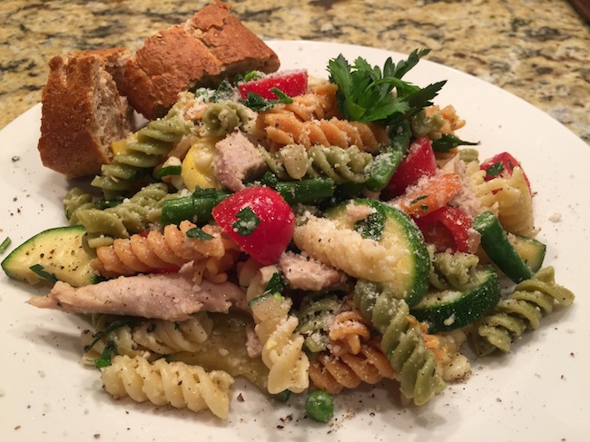 Pasta Primavera with Chicken